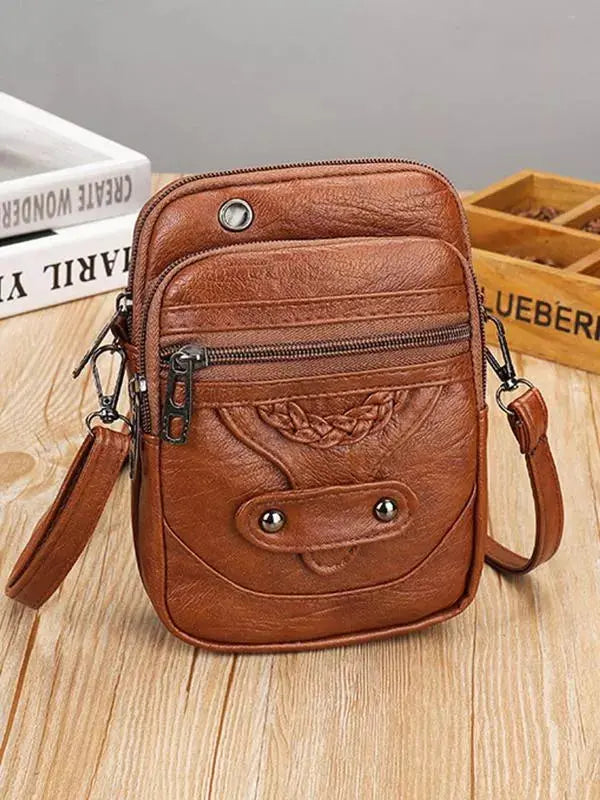 Alva | Leder Crossbody Tasche
