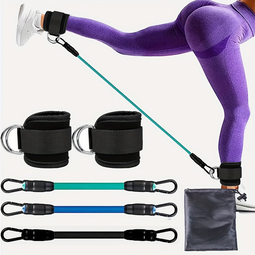 Verstellbare Knöchelriemen – Perfekt für das Po- und Beintraining zu Hause