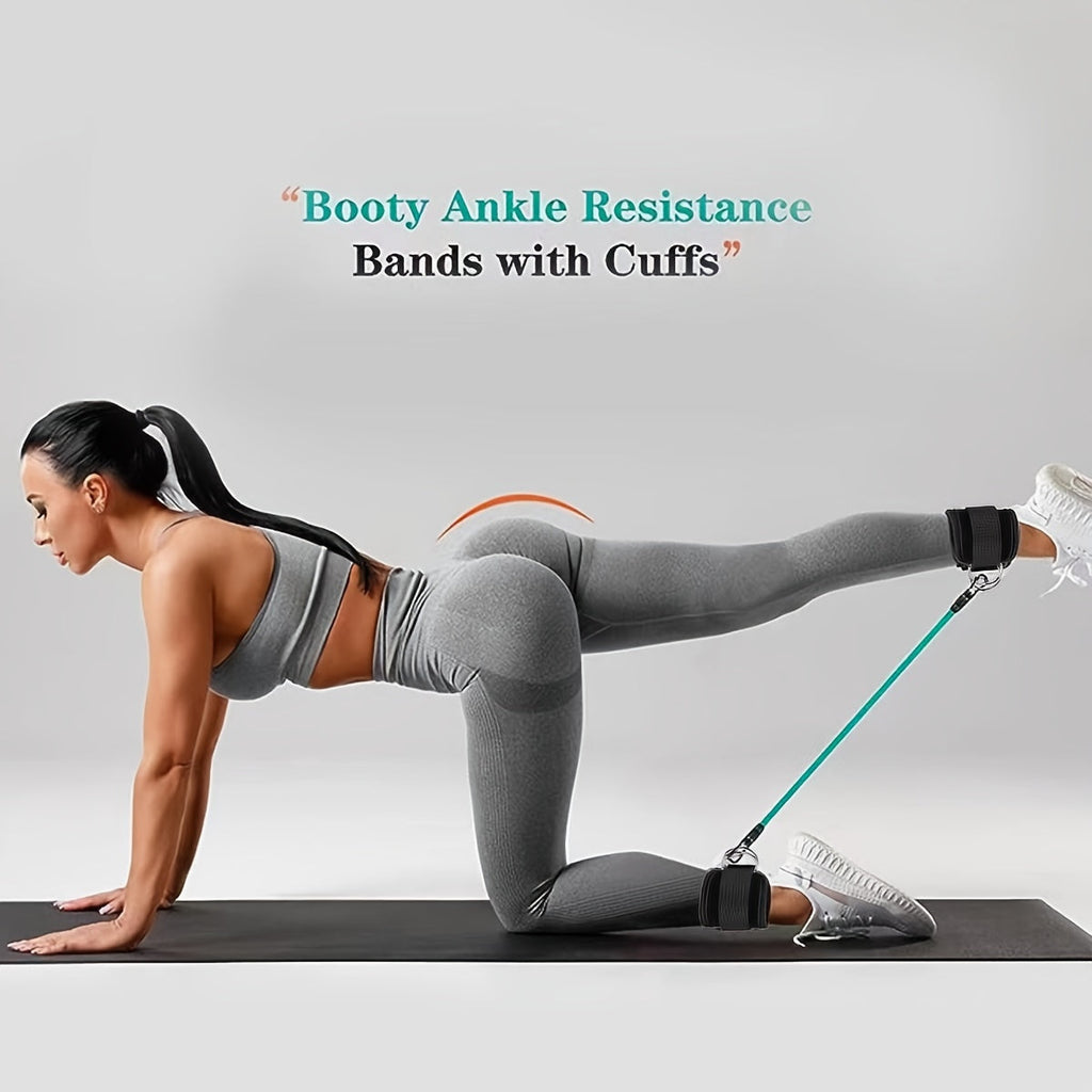Verstellbare Knöchelriemen – Perfekt für das Po- und Beintraining zu Hause