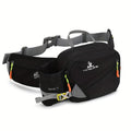 Vielseitige Laufgürteltasche mit Flaschenhalter – Strapazierfähiges Nylon mit Reißverschlüssen für Wanderungen und Marathonläufe.