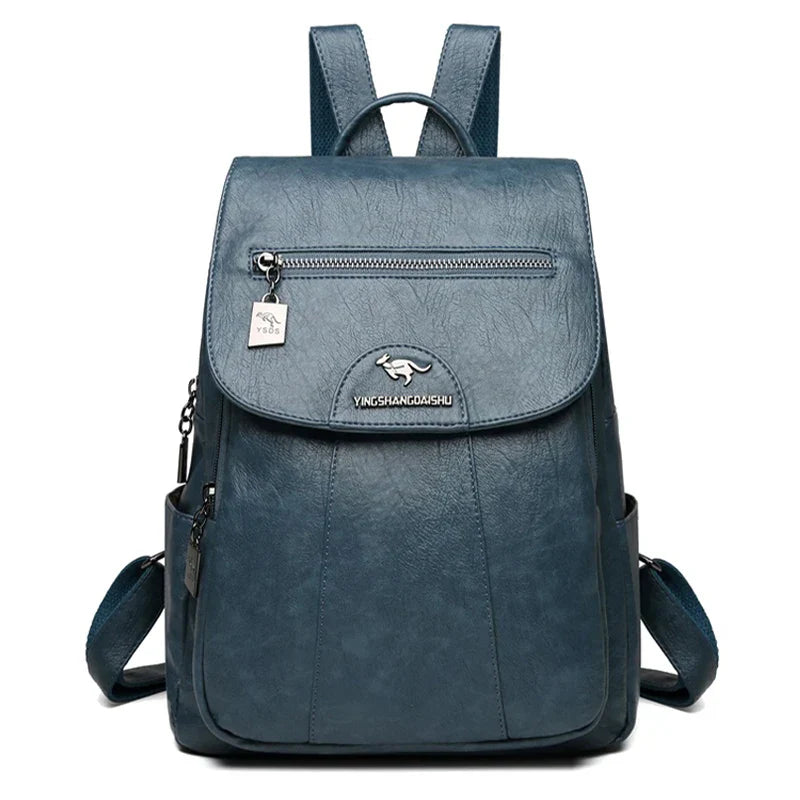 Vielseitiger Damen-Diebstahlschutz-Rucksack mit großem Fassungsvermögen und strapazierfähigem Material