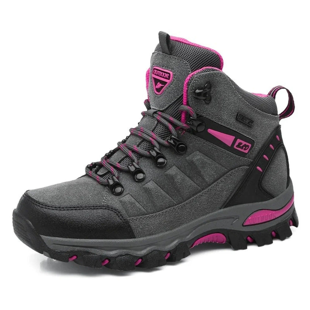 Damen Geschnürte Leichte Sommer Wanderschuhe