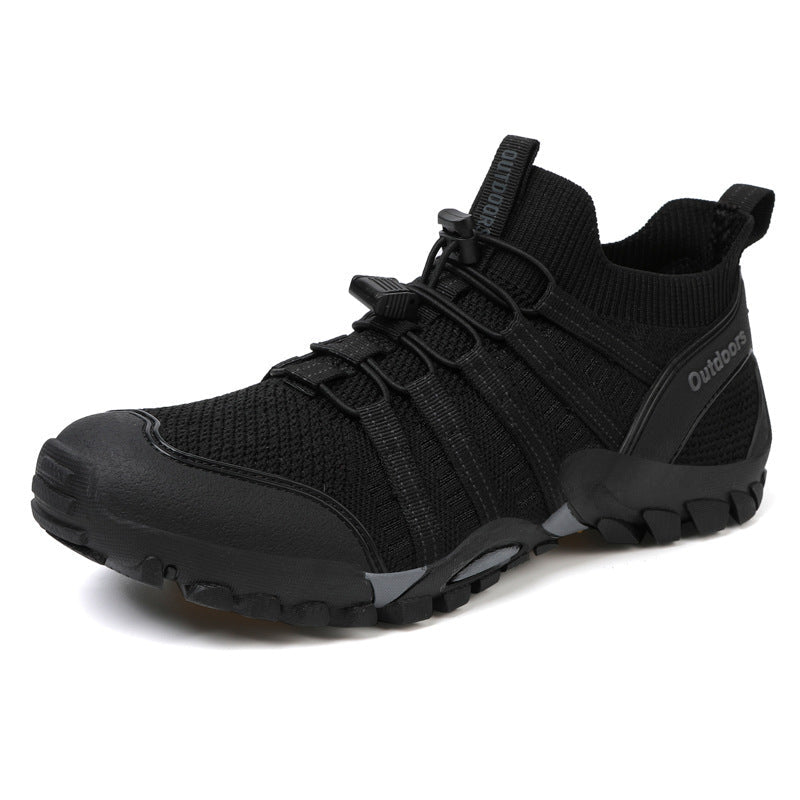 Wanderschuhe Damen | Elastisches Schnürsystem & Rutschfester Halt