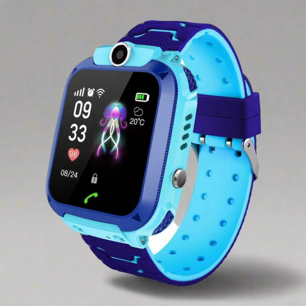 Wasserdichte GPS-Smartwatch für Kinder – SOS-Funktion und Sicherheitstracker für die Sicherheit der Eltern