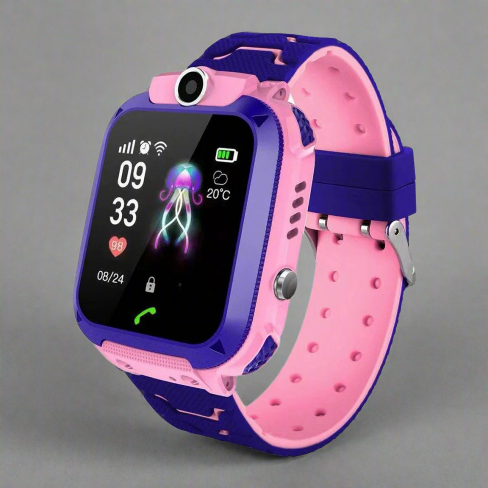 Wasserdichte GPS-Smartwatch für Kinder – SOS-Funktion und Sicherheitstracker für die Sicherheit der Eltern