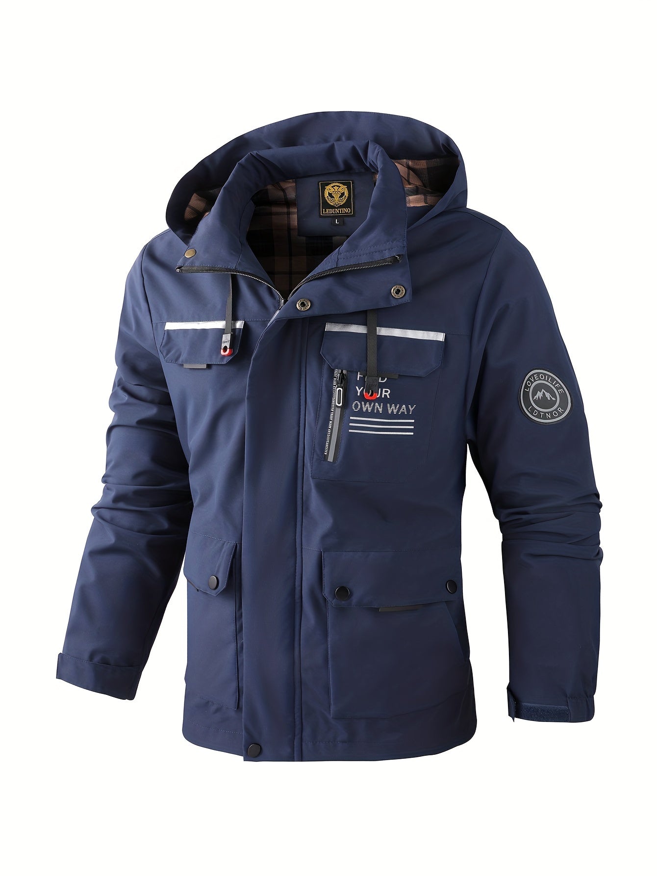 Outdoor-Winterjacke für Herren – Nordfall