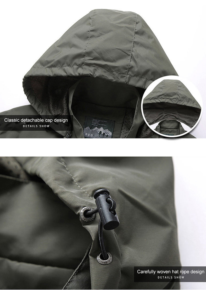 Kapuzenpullover Herren | Winddicht & Wärmend