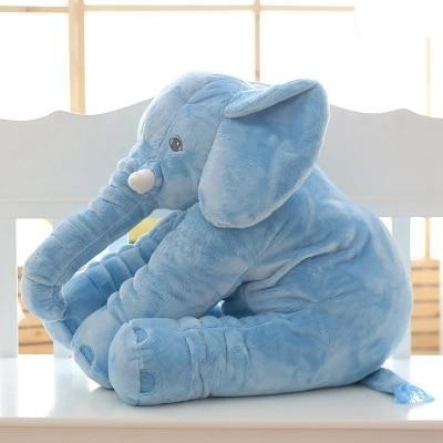 Weiches Babyelefanten-Plüschtier – Kuschelkissen zum Wohlfühlen, für Nickerchen und frühes Lernen