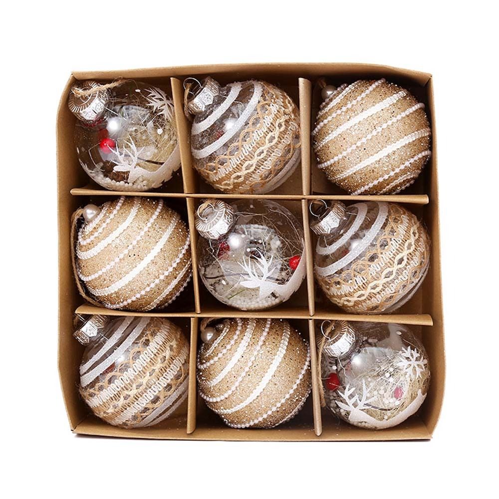 Weihnachtsbaumschmuck | Dekorative Hängekugeln für die Weihnachtsdekoration