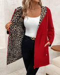 Wendemantel Für Damen Mit Leopardenmuster – Eleganter Und Vielseitiger Stil Für Jeden Anlass