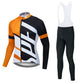 Orange (Badeanzug + Strumpfhalter)