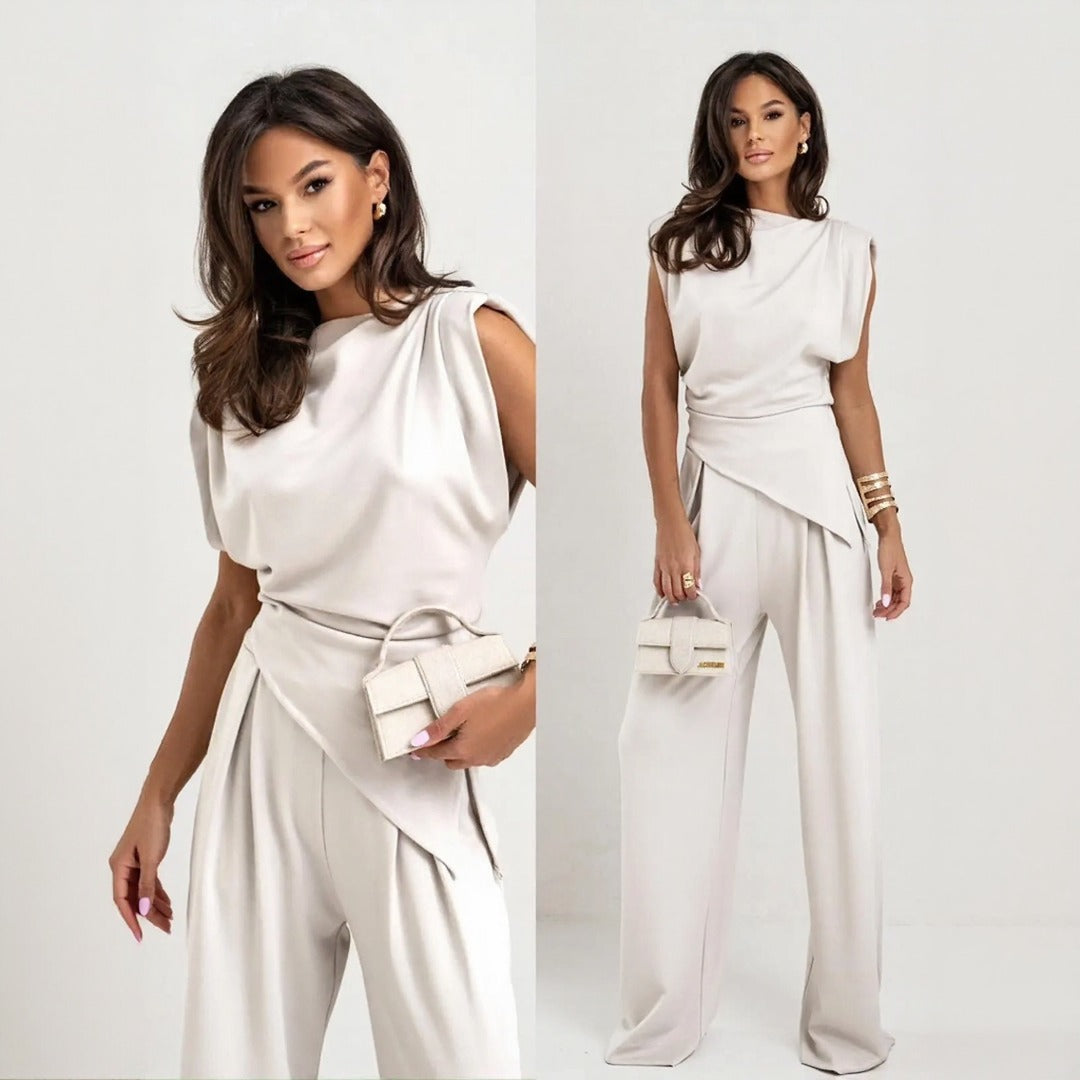 Bellanova™-Set mit Drapiertem Oberteil und Eleganter Hose