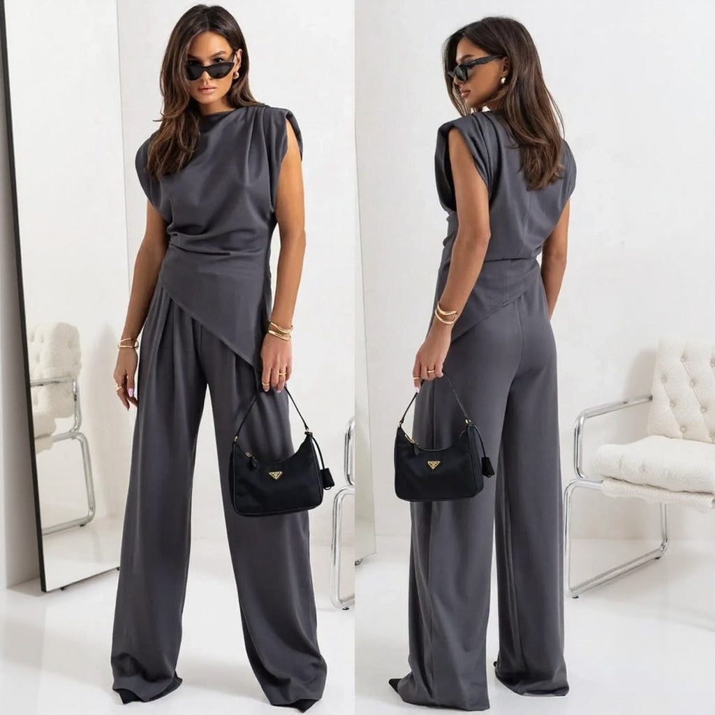 Bellanova™-Set mit Drapiertem Oberteil und Eleganter Hose
