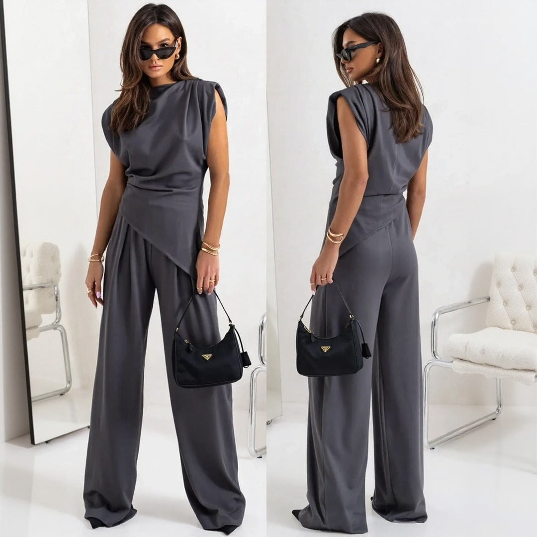 Bellanova™-Set mit Drapiertem Oberteil und Eleganter Hose