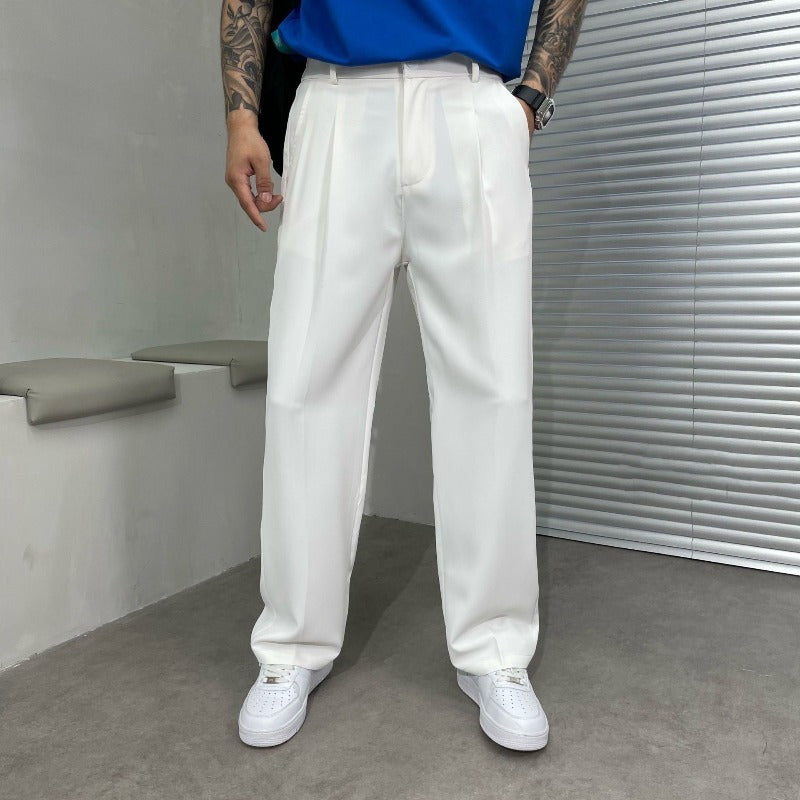 Wide Leg Hose Herren | Lockere Passform & Eleganter Fall