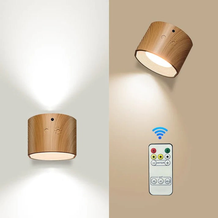 Wiederaufladbare LED-Wandleuchte