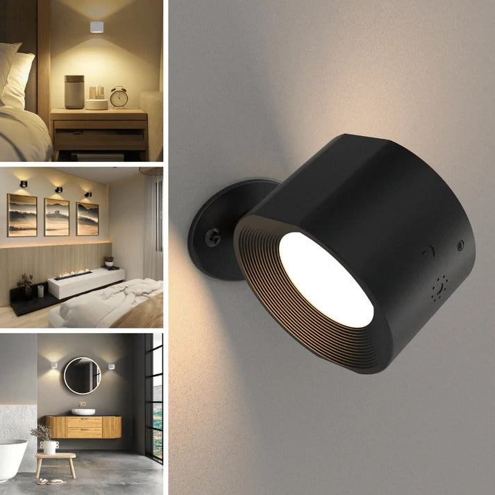 Wiederaufladbare LED-Wandleuchte