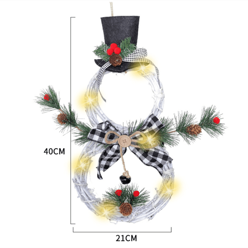 [UNABLE TO SHIP 12-02] Winterwunder | Niedliche Schneemann-Dekoration für die Feiertage