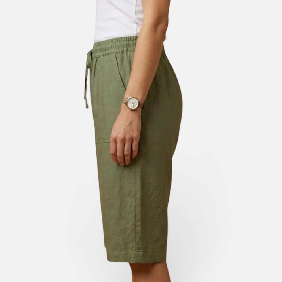 Shorts Locker Geschnitten Mit Taschen Tunnelzug Bund