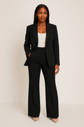 Damen Gerader Klassischer Business Anzuge
