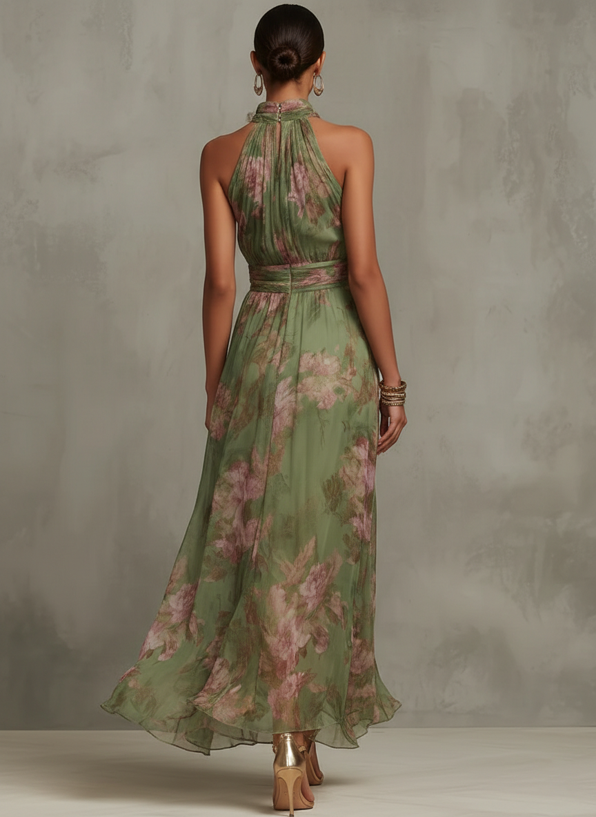 Ammie | Elegantes Sommerkleid mit Blumenmuster
