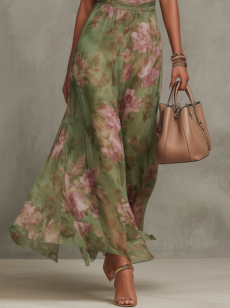 Ammie | Elegantes Sommerkleid mit Blumenmuster