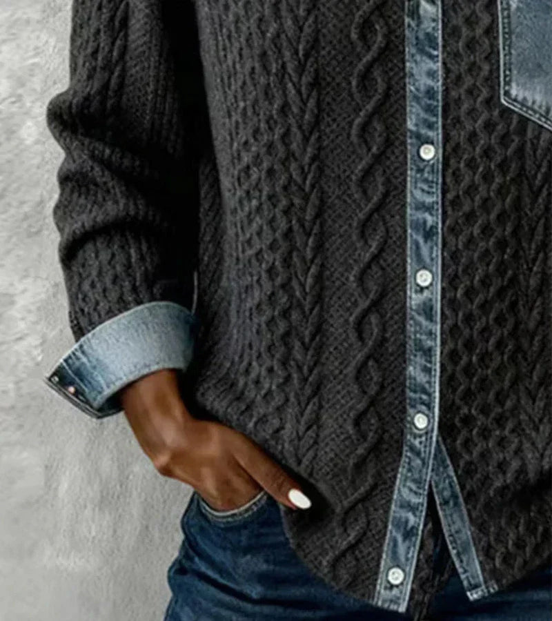 Sandra - Der Perfekte Stricktop Wärme, Stil und Komfort Ohne Kompromisse