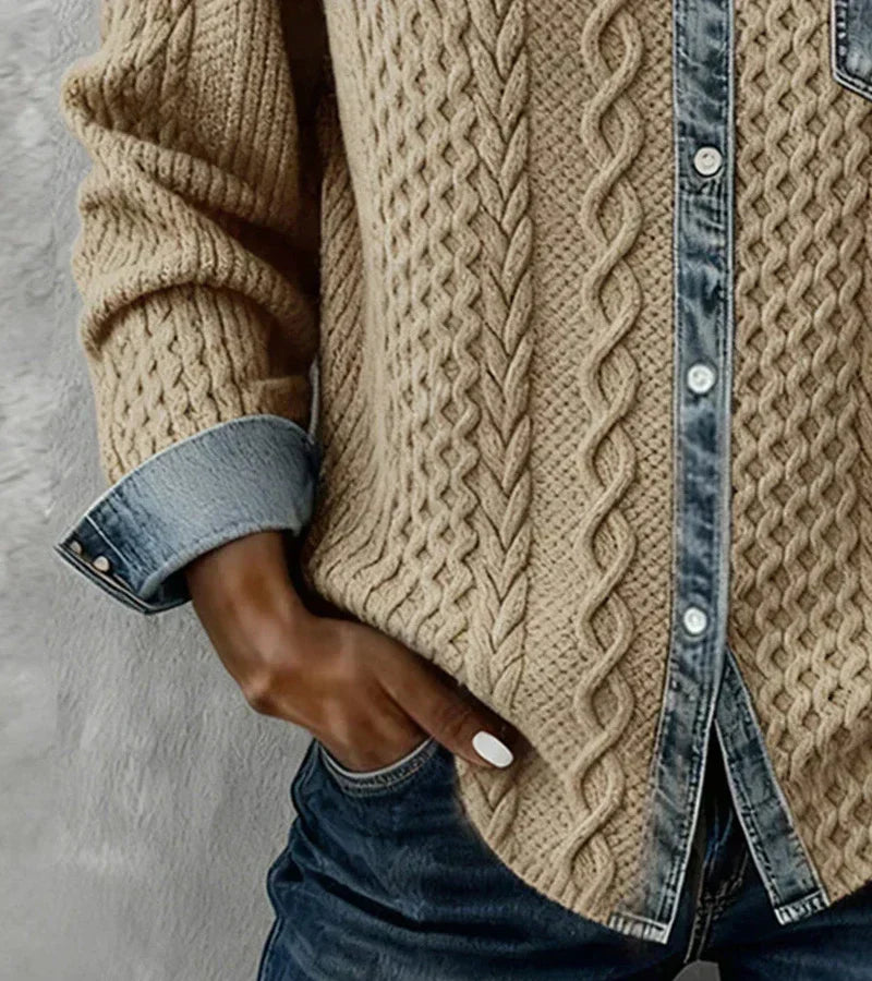 Sandra - Der Perfekte Stricktop Wärme, Stil und Komfort Ohne Kompromisse