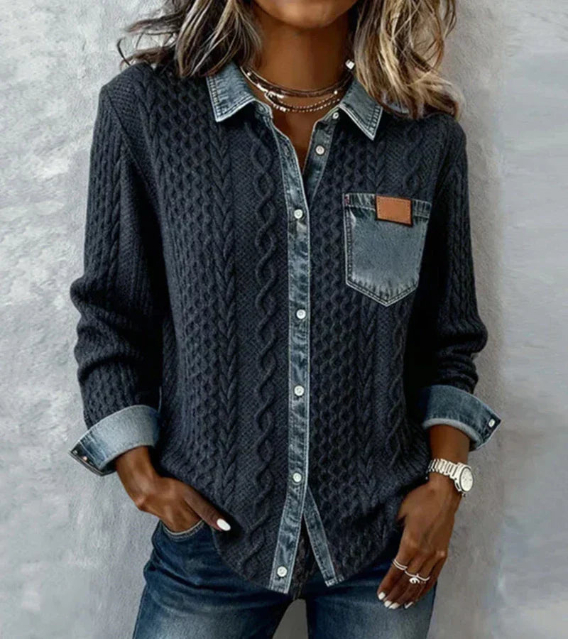 Sandra - Der Perfekte Stricktop Wärme, Stil und Komfort Ohne Kompromisse