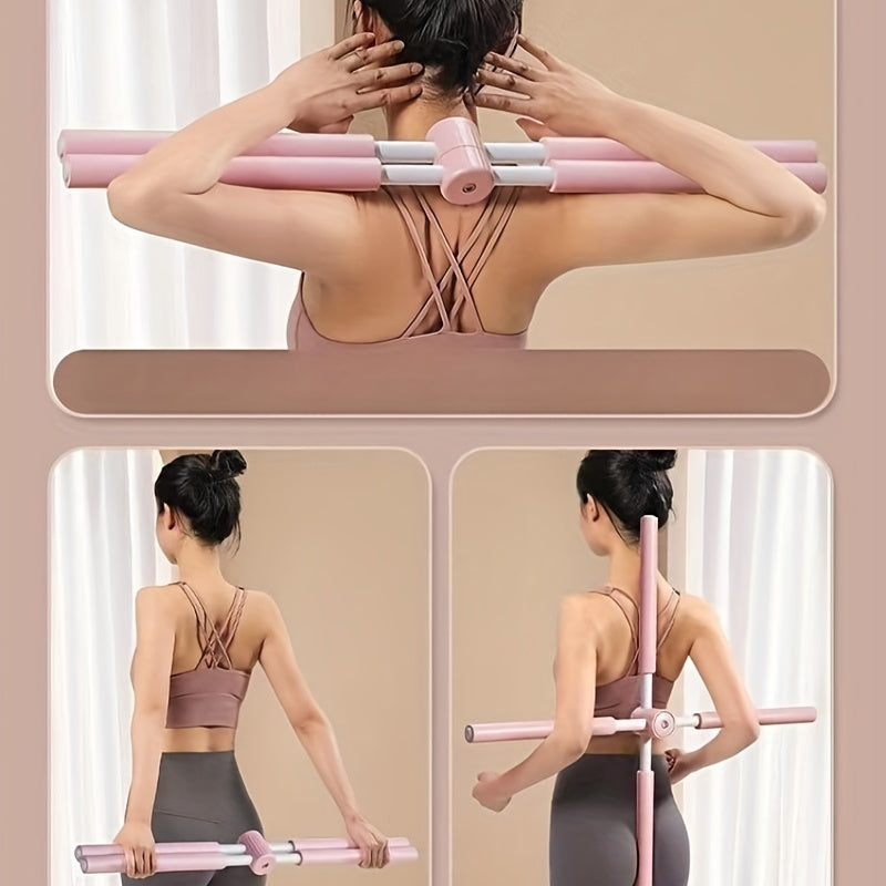 Zen-Yoga-Stock – Balance und Tiefendehnung
