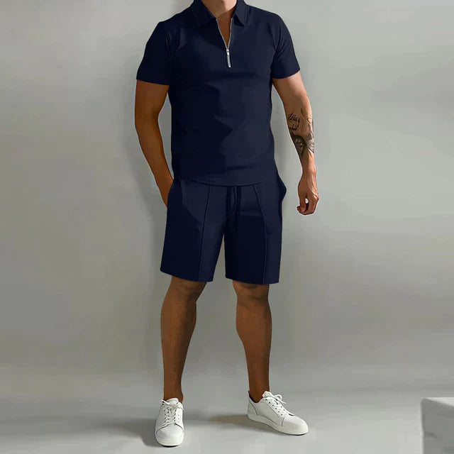 Magnus | Herren Polo Shorts Set