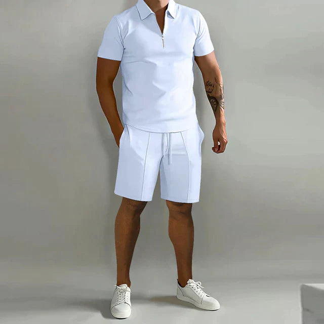 Magnus | Herren Polo Shorts Set