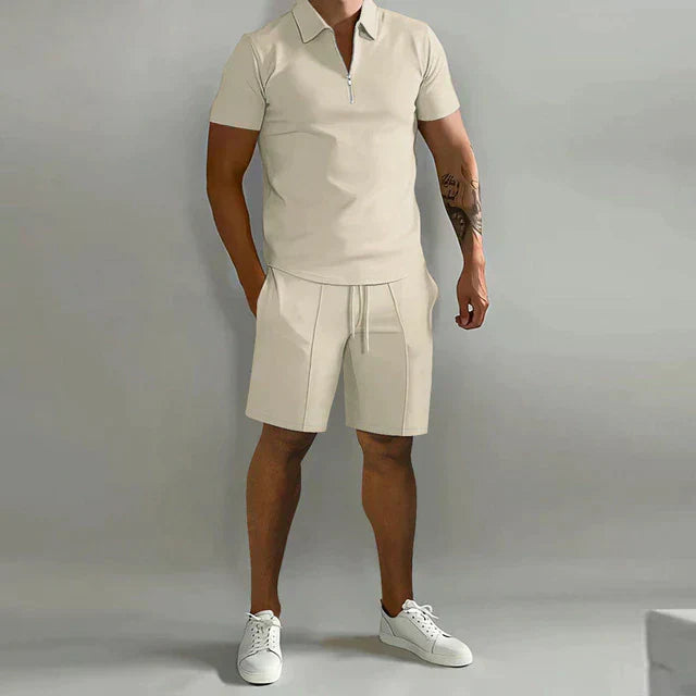 Magnus | Herren Polo Shorts Set