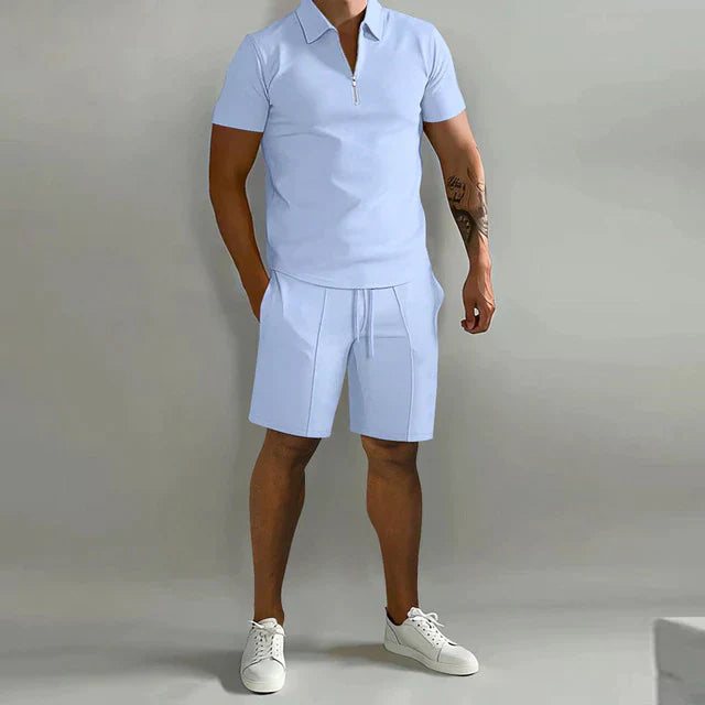 Magnus | Herren Polo Shorts Set