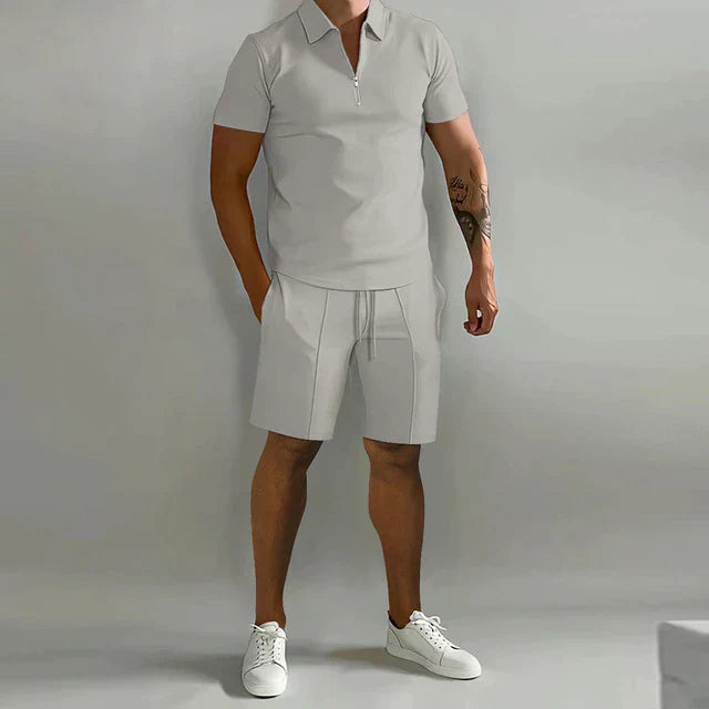 Magnus | Herren Polo Shorts Set