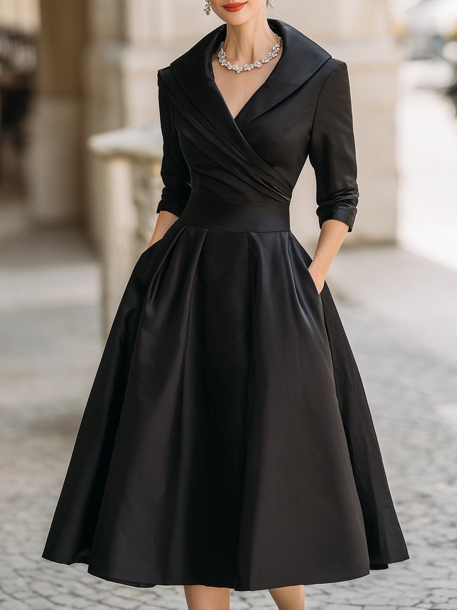 Eliana - Midikleid im Wickelstil