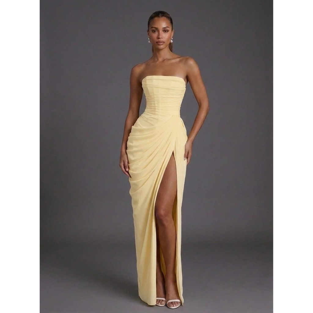 Abbey | Damen Stilvolles Maxikleid