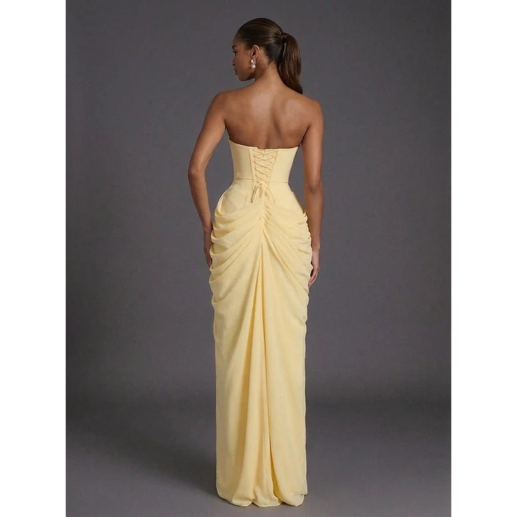 Abbey | Damen Stilvolles Maxikleid