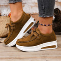 Adeline | Damen Plateau Schnürsneaker