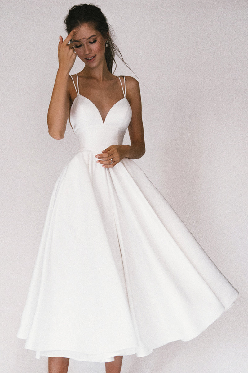 Damen Festliches A-Linie Midi Abendkleid