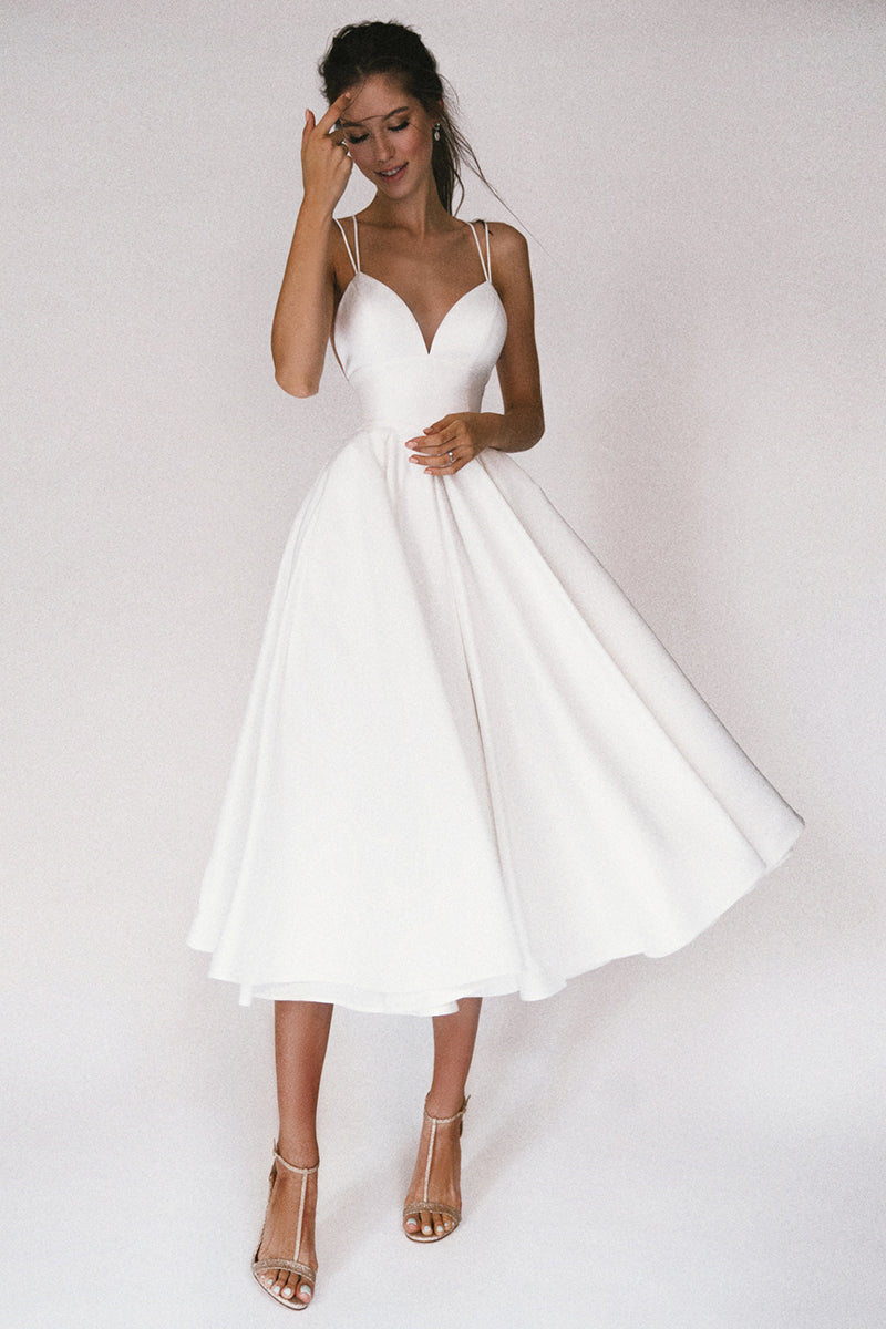 Damen Festliches A-Linie Midi Abendkleid