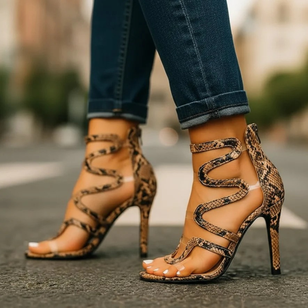 Amalie | Damen Stiletto High Heels Elegant
