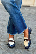 Amelia | Damen Zweifarbige Loafer