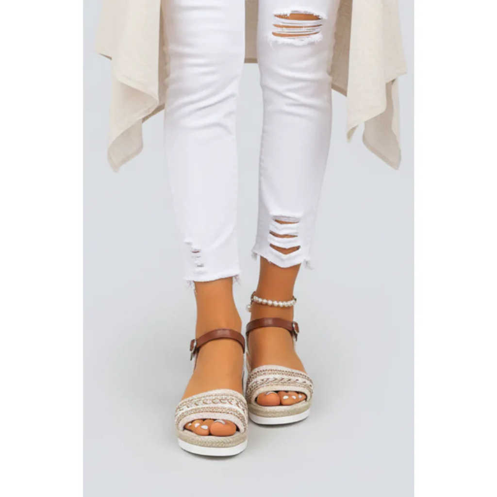 Amira | Damen Sandalen Für Abend Mit Riemen