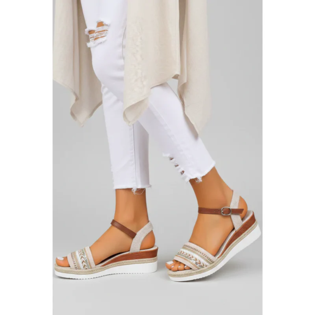Amira | Damen Sandalen Für Abend Mit Riemen