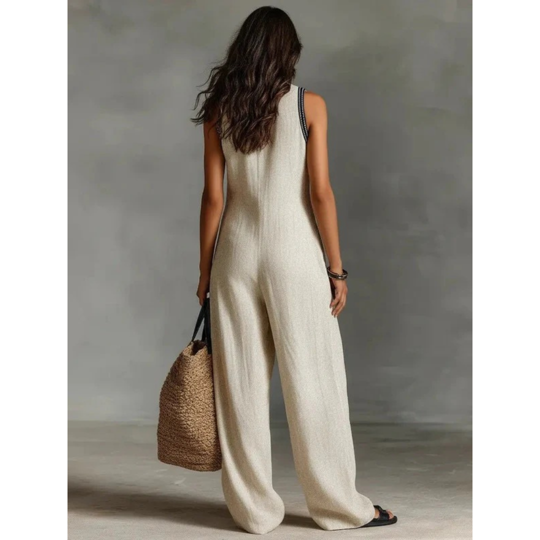 Annika | Damen Stilvolle Freizeit Jumpsuit