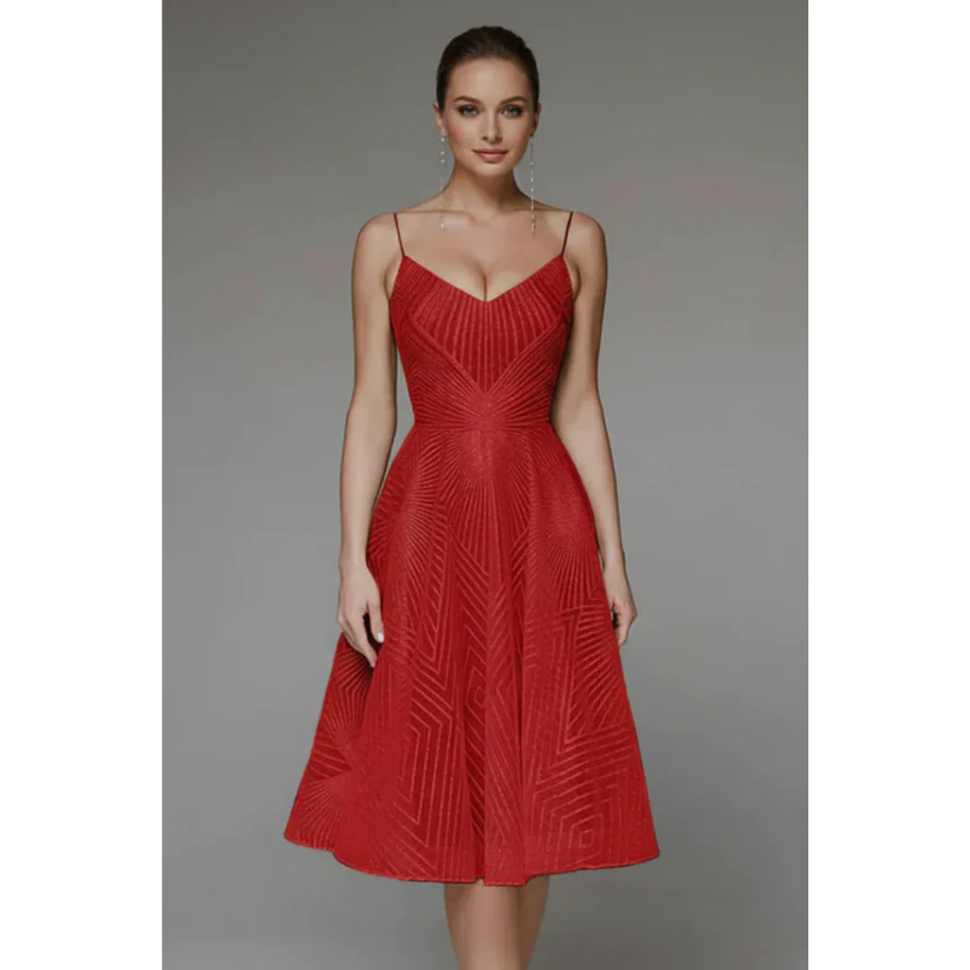 Anouschka | Damen Midikleid Spaghettiträger Sommer – Midi Spaghettiträger 2026