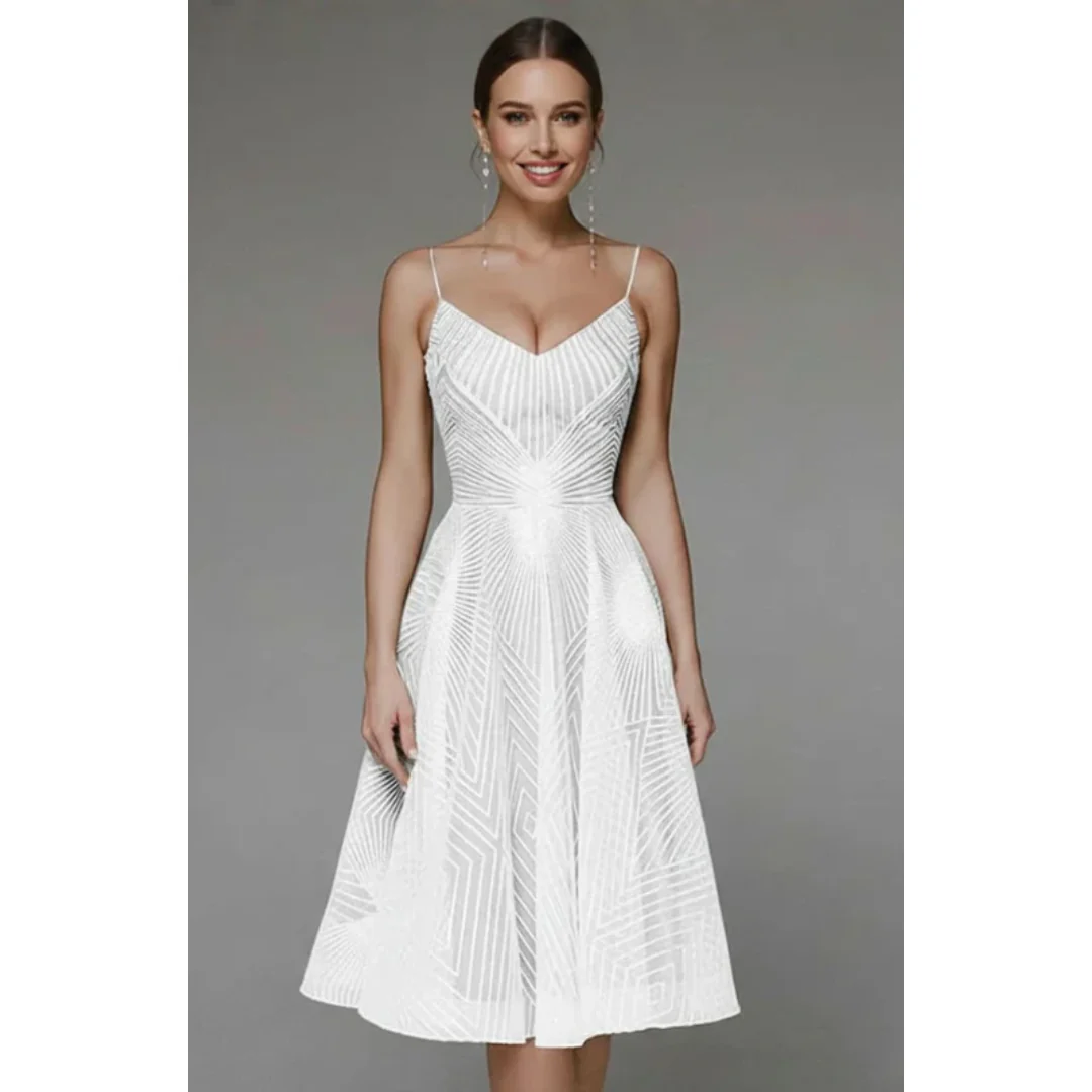 Anouschka | Damen Midikleid Spaghettiträger Sommer – Midi Spaghettiträger 2026