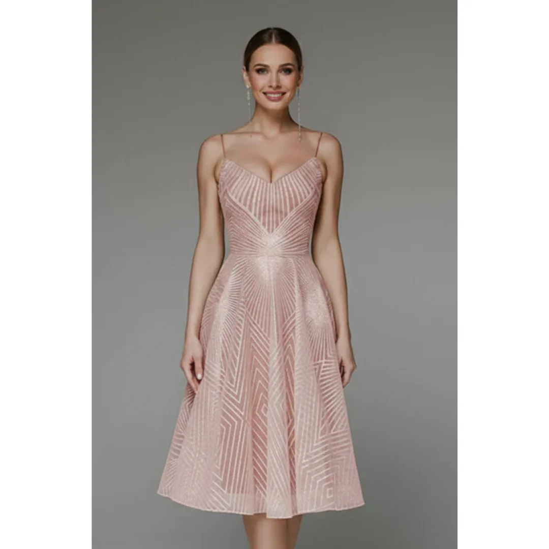 Anouschka | Damen Midikleid Spaghettiträger Sommer – Midi Spaghettiträger 2026