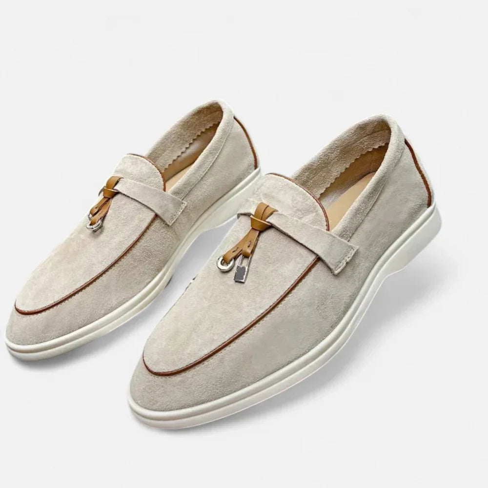Herren Slip-On Sommer Loafers mit Quasten